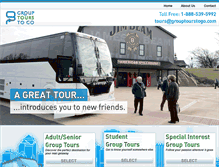 Tablet Screenshot of grouptourstogo.com